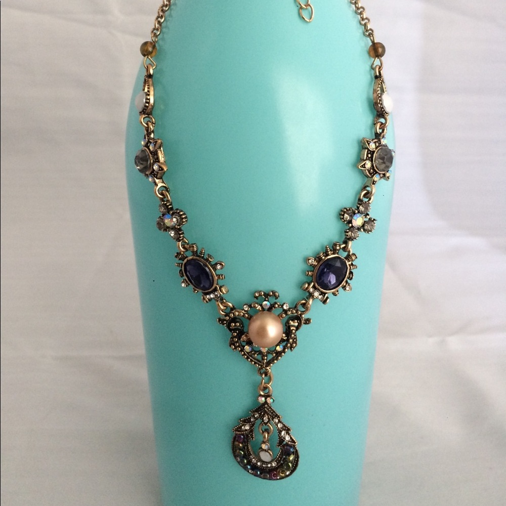 Antique Gold Plated Necklace